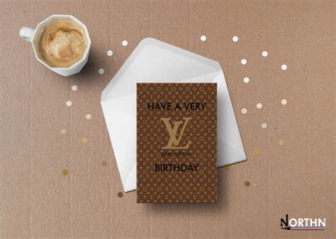 louis vuitton birthday card idea|Louis Vuitton card wallet.